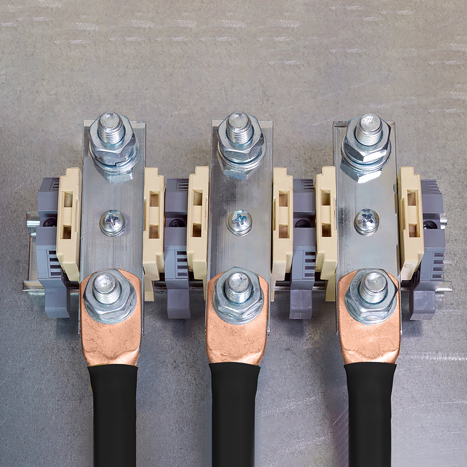 80PCS Copper Wire Lugs-Bare Copper Crimp Connectors  AWG 8 6 4 2