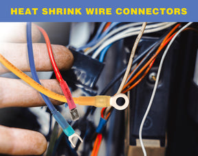 260PCS Heat Shrink Male&Female Spade Connectors | Electrical Wire Connectors