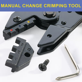 haisstronica Crimping Tool Set 6PCS-Ratchet Wire Crimping Tool